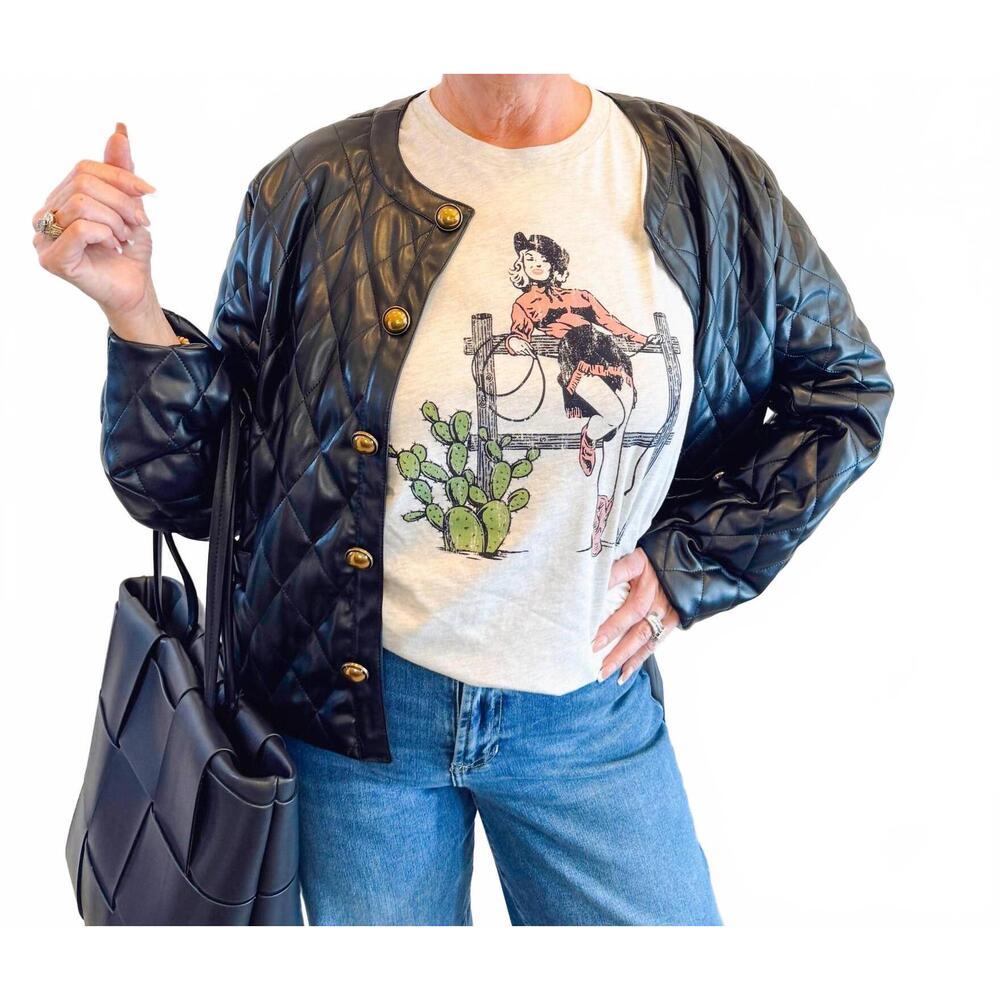 NEW DEAR JOHN DENIM bonheur jacket in black